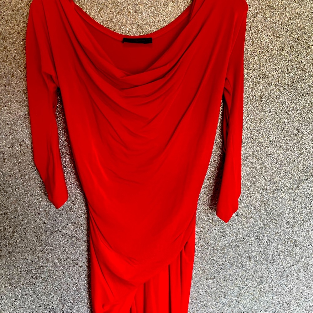 Donna Karen (made in Italy) off-the-shoulder dress